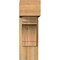 Ekena Millwork Merced Block Rough Sawn Bracket w/ Offset Brace, Western Red Cedar, 8"W x 20"D x 24"H BKT0806X20X24MRC05RWR - alternate 3